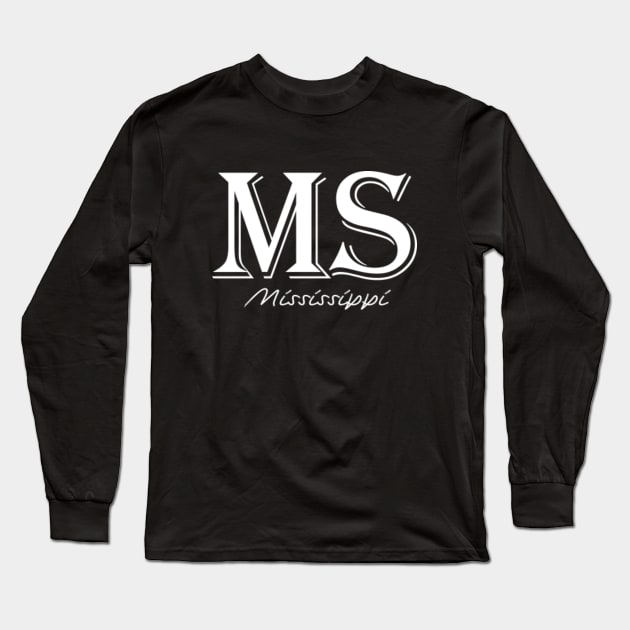 Mississippi Long Sleeve T-Shirt by ithacaplus